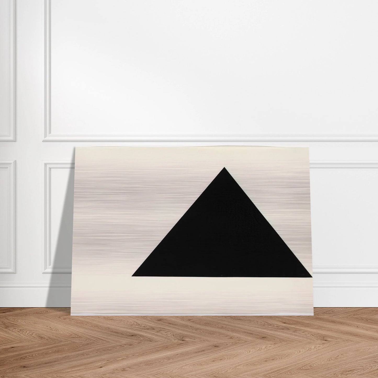 Triangle Form - Ellsworth Kelly Brushed Aluminum Print - 70x100 cm / 28x40 inches | Ellsworth Kelly Aluminum Print | Ellsworth Kelly Prints