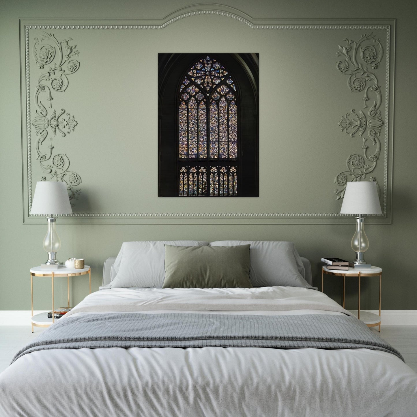 COLOGNE CATHEDRAL WINDOW 2007 - Gerhard Richter Brushed Aluminum Print - 70x100 cm / 28x40 inches | Gerhard Richter Aluminum Print | Gerhard Richter Prints