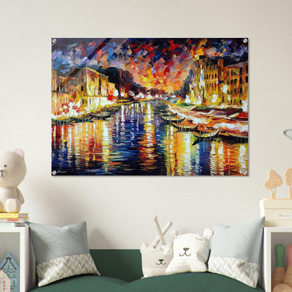 Leonid Afremov - Leonid Afremov Acrylic Print - 70x100 cm / 28x40″ inches