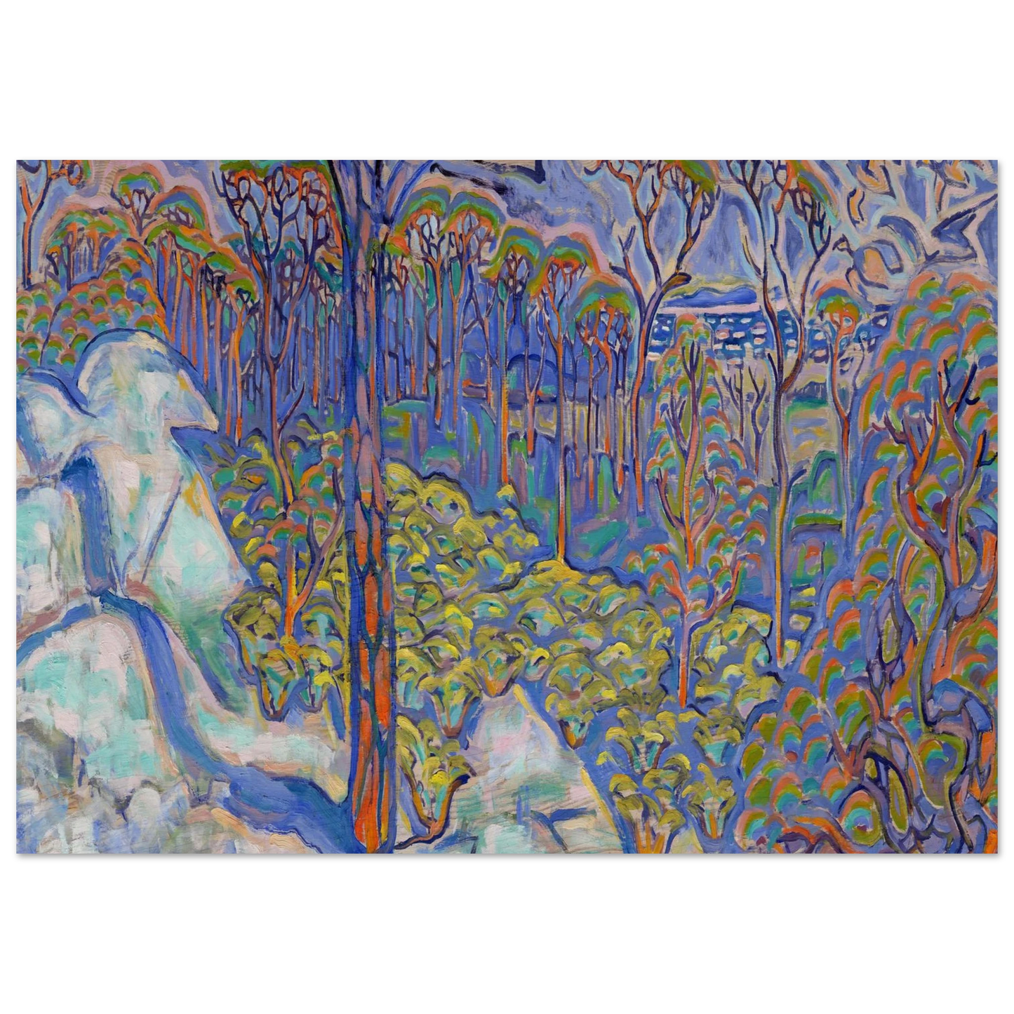 Walter Inglis Anderson - Walter Anderson Wall art - 27x35 cm / 11x14 inches - Fine Art Poster-canvas - -