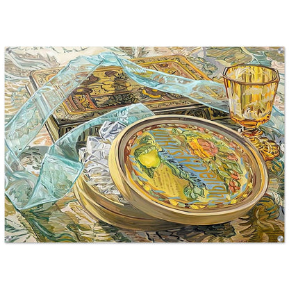 TURKISH DELIGHT 2003 - Janet Fish Acrylic Print - 70x100 cm / 28x40″ inches