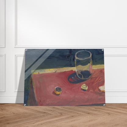 Untitled Lemons and Jar - Richard Diebenkorn Acrylic Print - 70x100 cm / 28x40″ inches