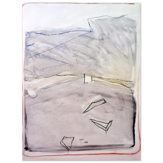 Ralston Crawford - Wait - 2006  75x100 cm / 30x40inches Fine Art Poster
