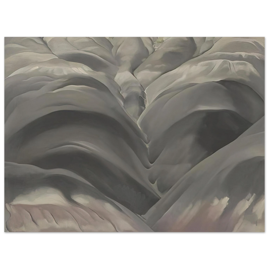 Georgia O'Keeffe - Black Place I Fine Art Poster