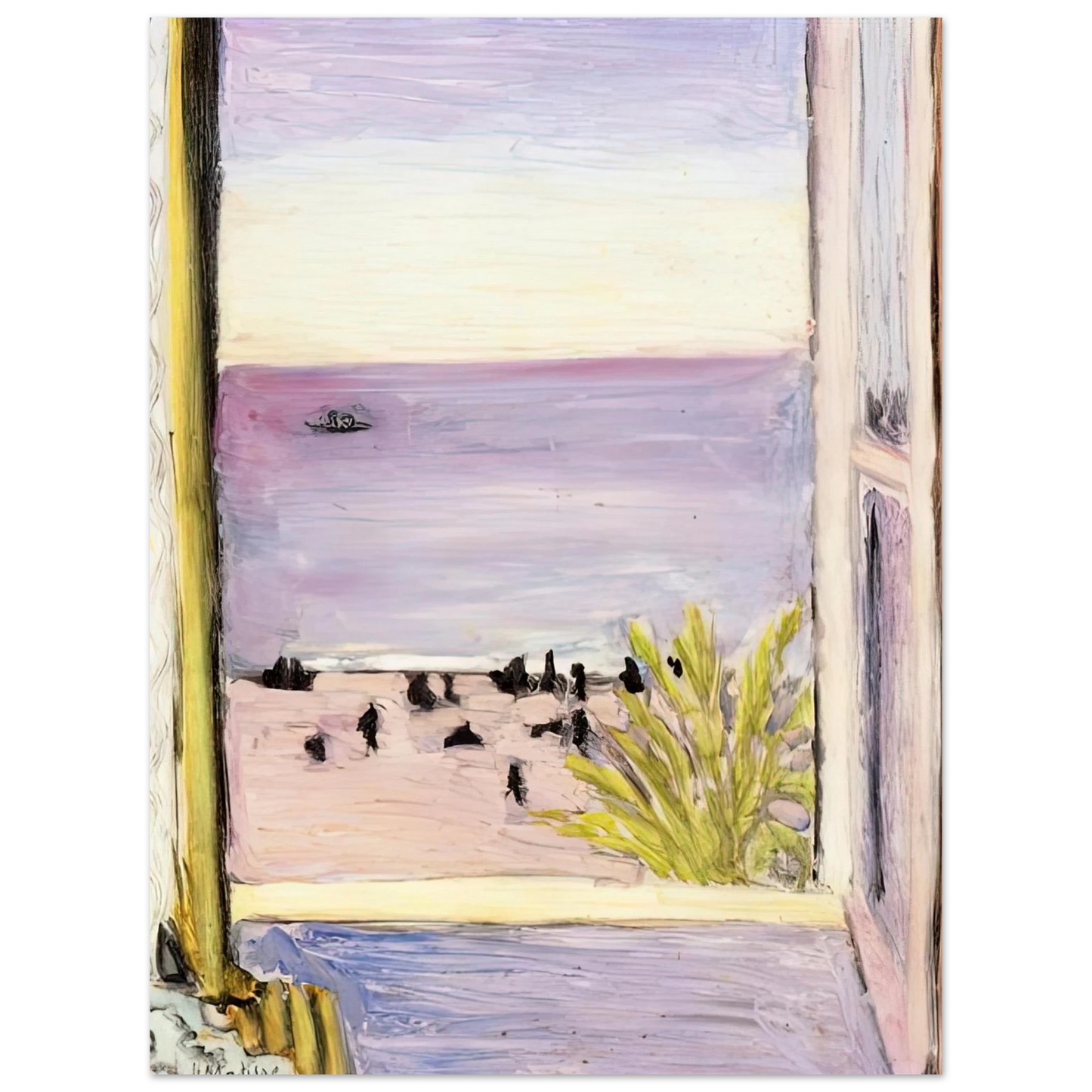 Henri Matisse - THE OPEN WINDOW 1921  75x100 cm / 30x40inches Fine Art Poster