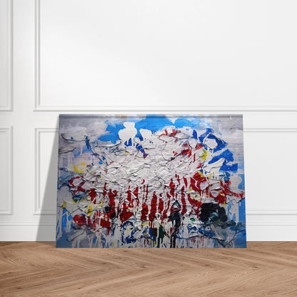 Untitled - 1958 - Robert Goodnough Brushed Aluminum Print - 70x100 cm / 28x40 inches | Robert Goodnough Aluminum Print | Robert Goodnough Prints