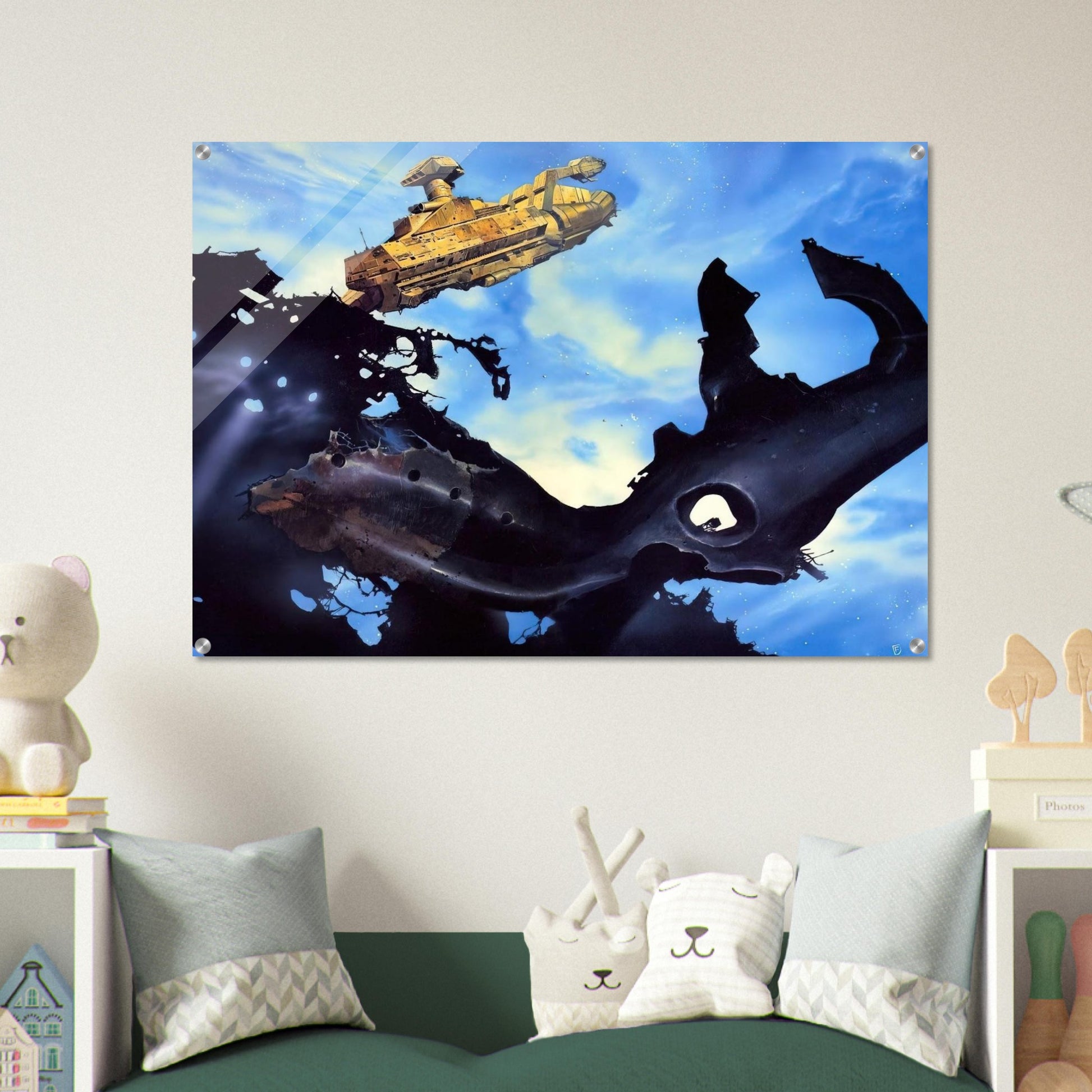 Chris Foss - Chris Foss Acrylic Print - 70x100 cm / 28x40″ inches | Chris Foss Wall Art | Chris Foss Prints