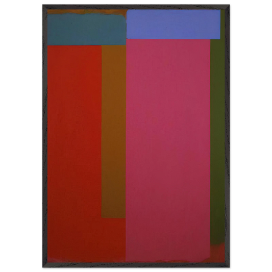 Marker California - 1986 - Doug Ohlson 70x100 cm / 28x40 inches Framed Art Print – Black Wooden Frame