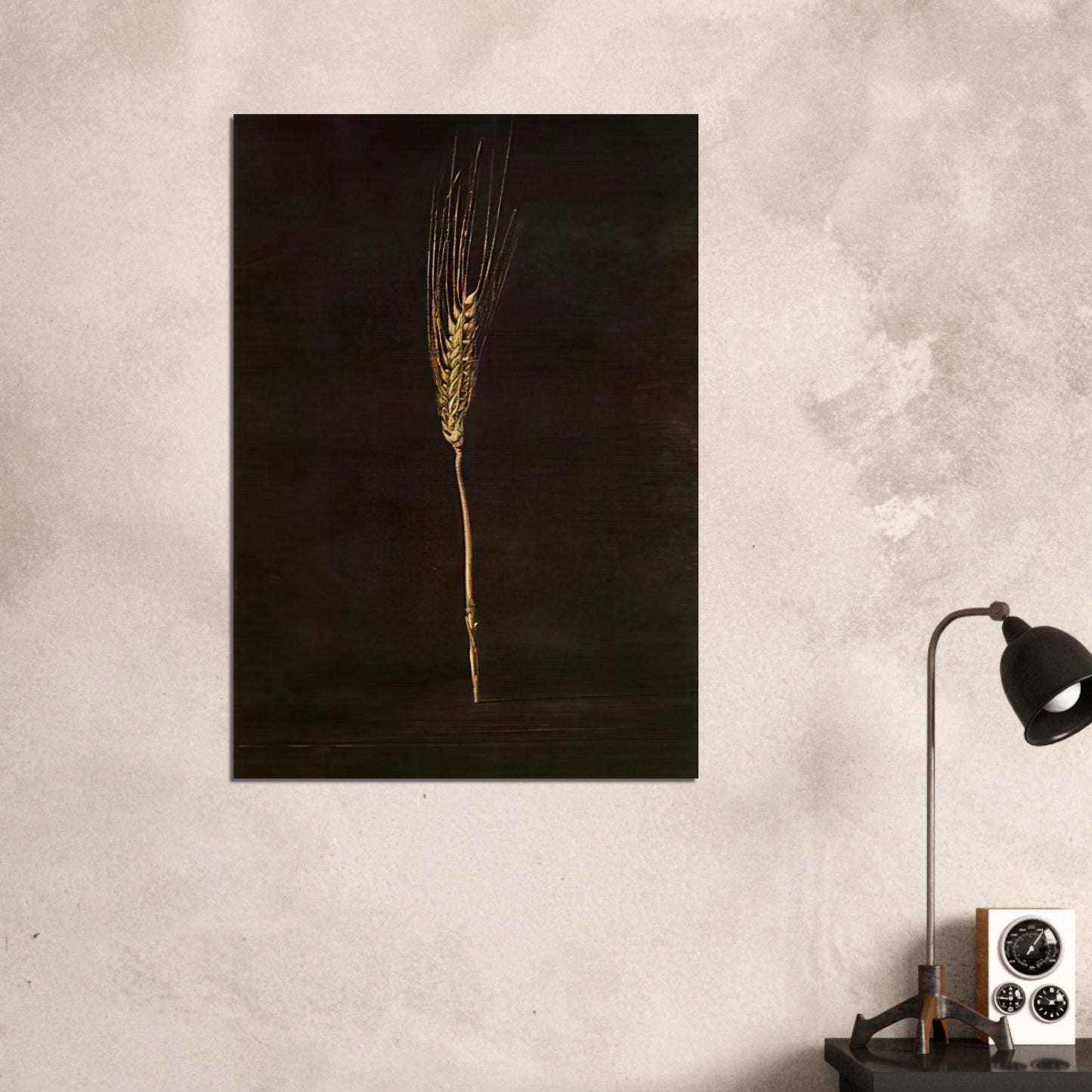 WHEAT EAR - Salvador Dali Brushed Aluminum Print - 70x100 cm / 28x40 inches | Salvador Dali Aluminum Print | Salvador Dali Prints
