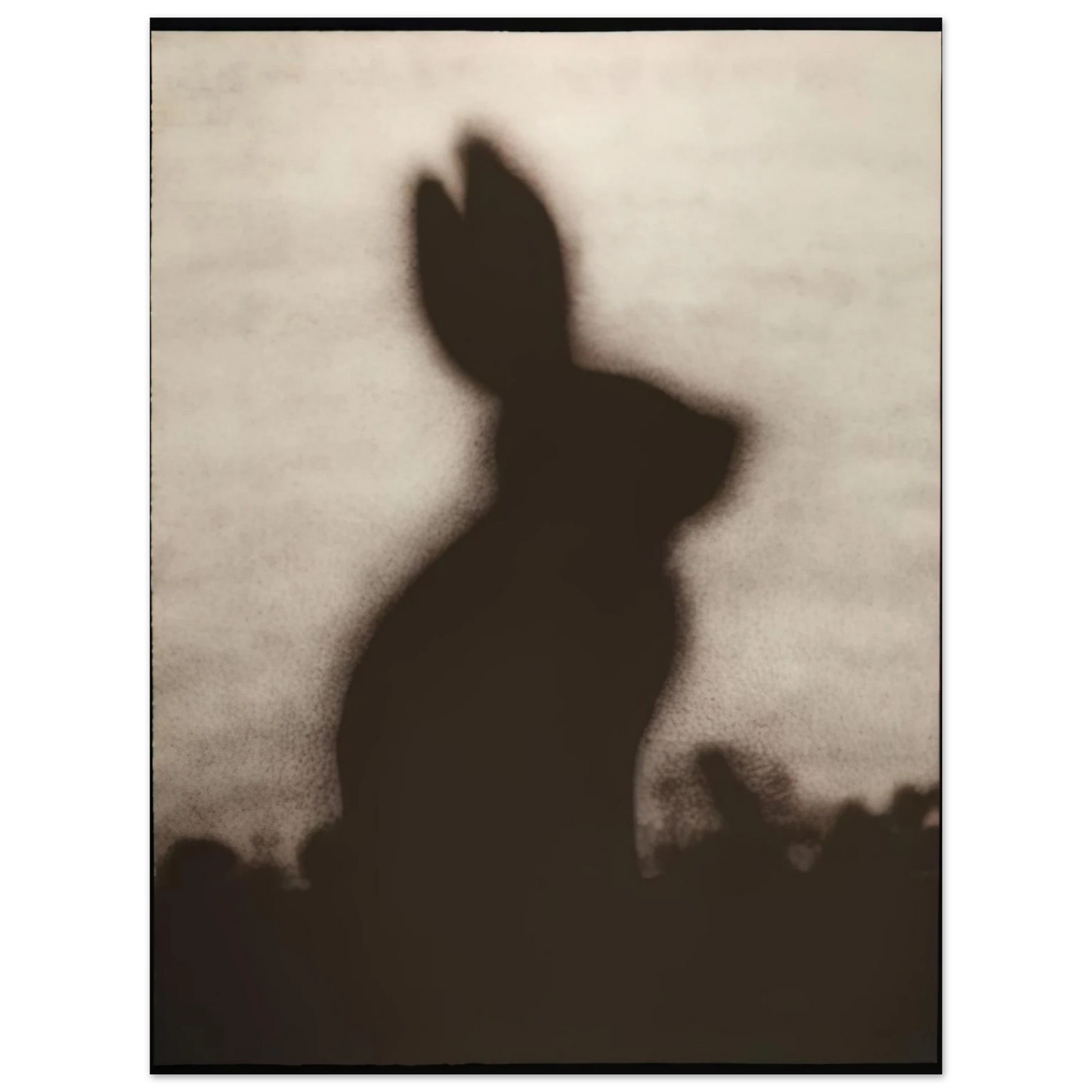 Edward Ruscha - RABBIT 1986  75x100 cm / 30x40inches Fine Art Poster