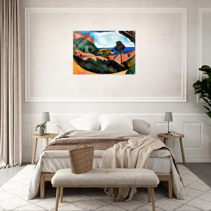 LANDSCAPE 1907 - Andre Derain Acrylic Print - 70x100 cm / 28x40″ inches | Andre Derain Wall Art | Andre Derain Prints