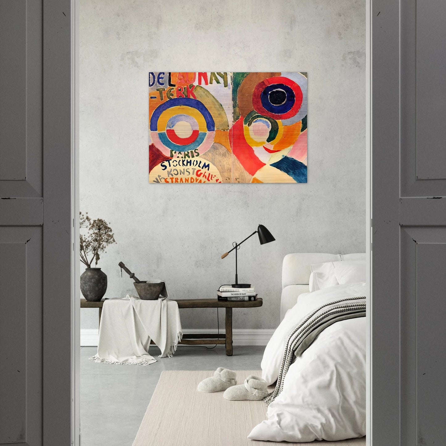 MODERNISM - Sonia Delaunay Brushed Aluminum Print - 70x100 cm / 28x40 inches | Sonia Delaunay Aluminum Print | Sonia Delaunay Prints