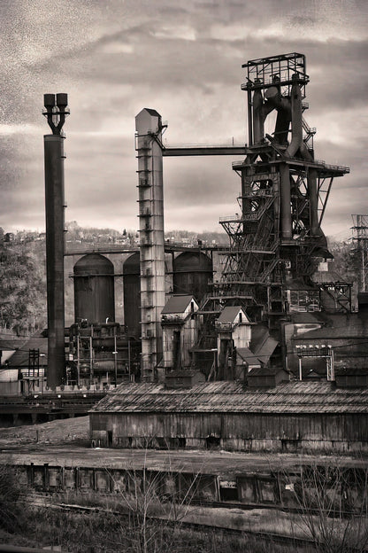 Dorothy Six Blast Furnace Art Print | Premium Fine Art Print | RedKalion
