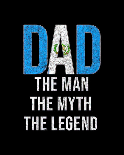 Father's Day Guatemala Art Print | Fine Art Print | RedKalion