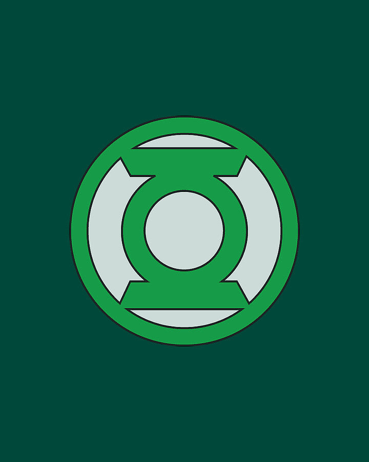 Green Lantern Logo Art Print | Symbol & History | RedKalion
