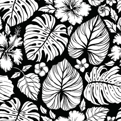 Hawaiian Shirt Pattern Art Print | RedKalion