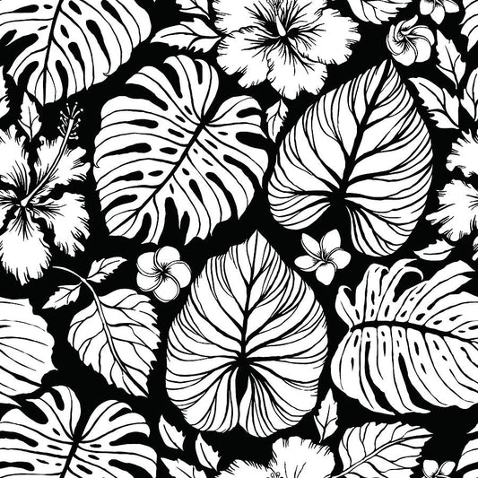 Hawaiian Shirt Pattern Art Print | RedKalion