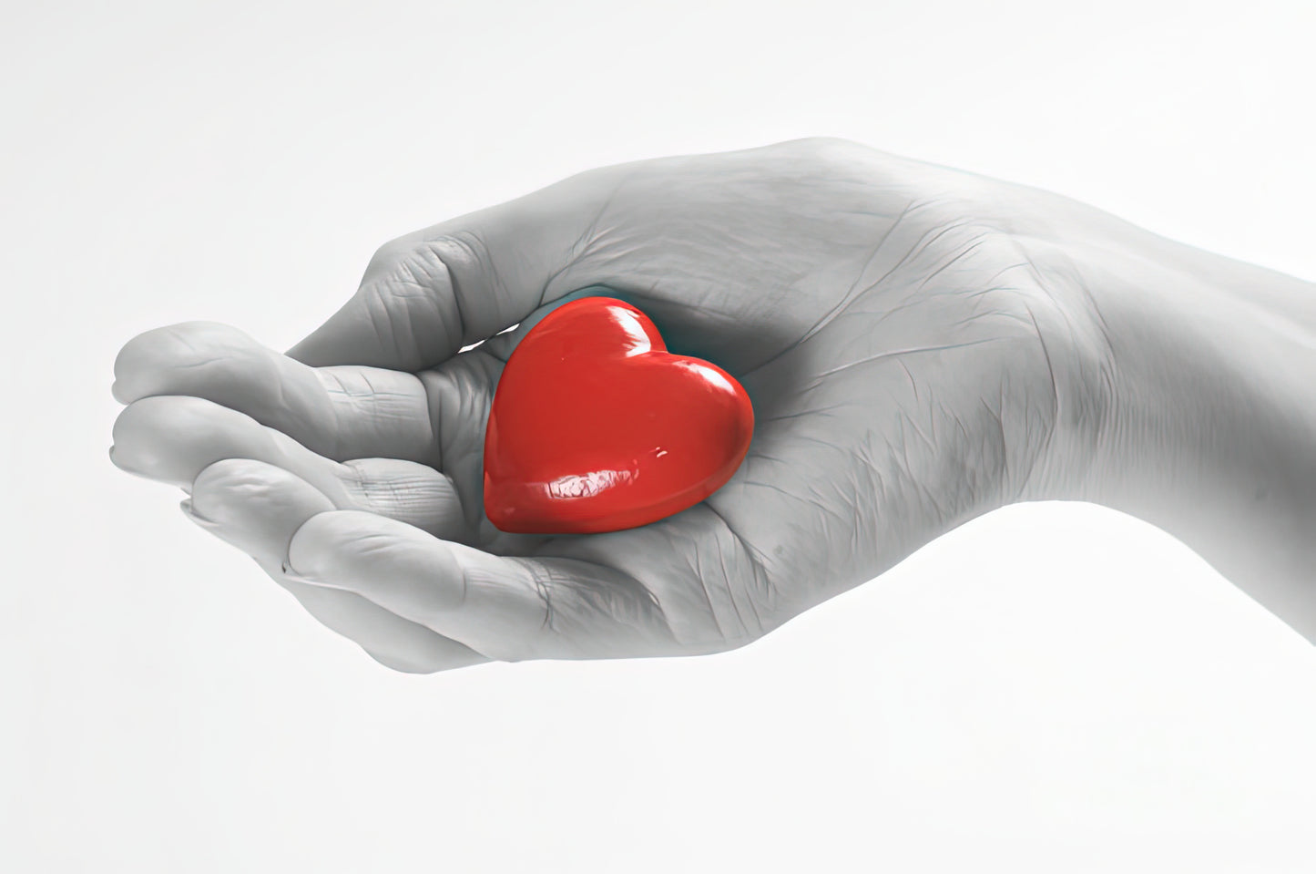 Heart in Hand Art Print | Symbolist Allegory Fine Art Print | RedKalion