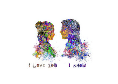 I Love You I Know Art Print | Premium Fine Art Reproduction | RedKalion
