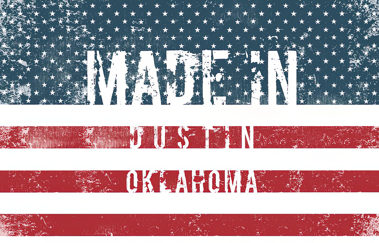 Made in Dustin, Oklahoma Art Print | Fine Art Print | RedKalion