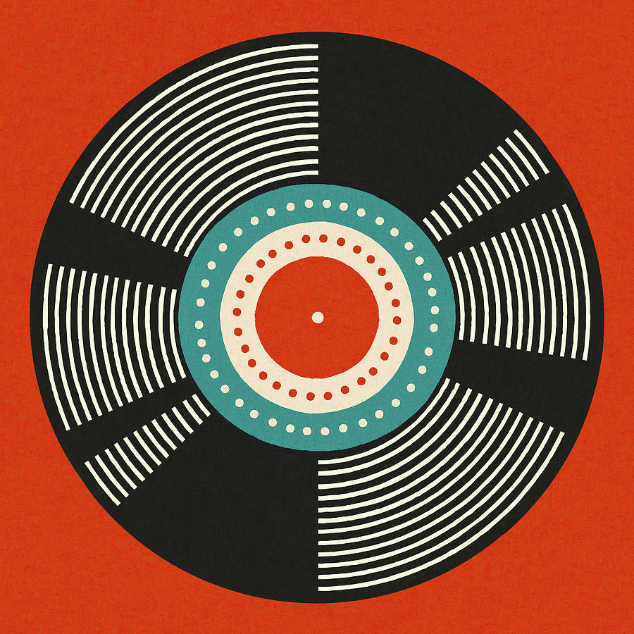 Record Drawing Art Print | Museum-Quality Fine Art Print | RedKalion
