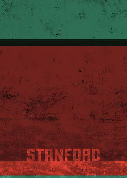 Stanford Colors Art Print | Premium Fine Art Print | RedKalion