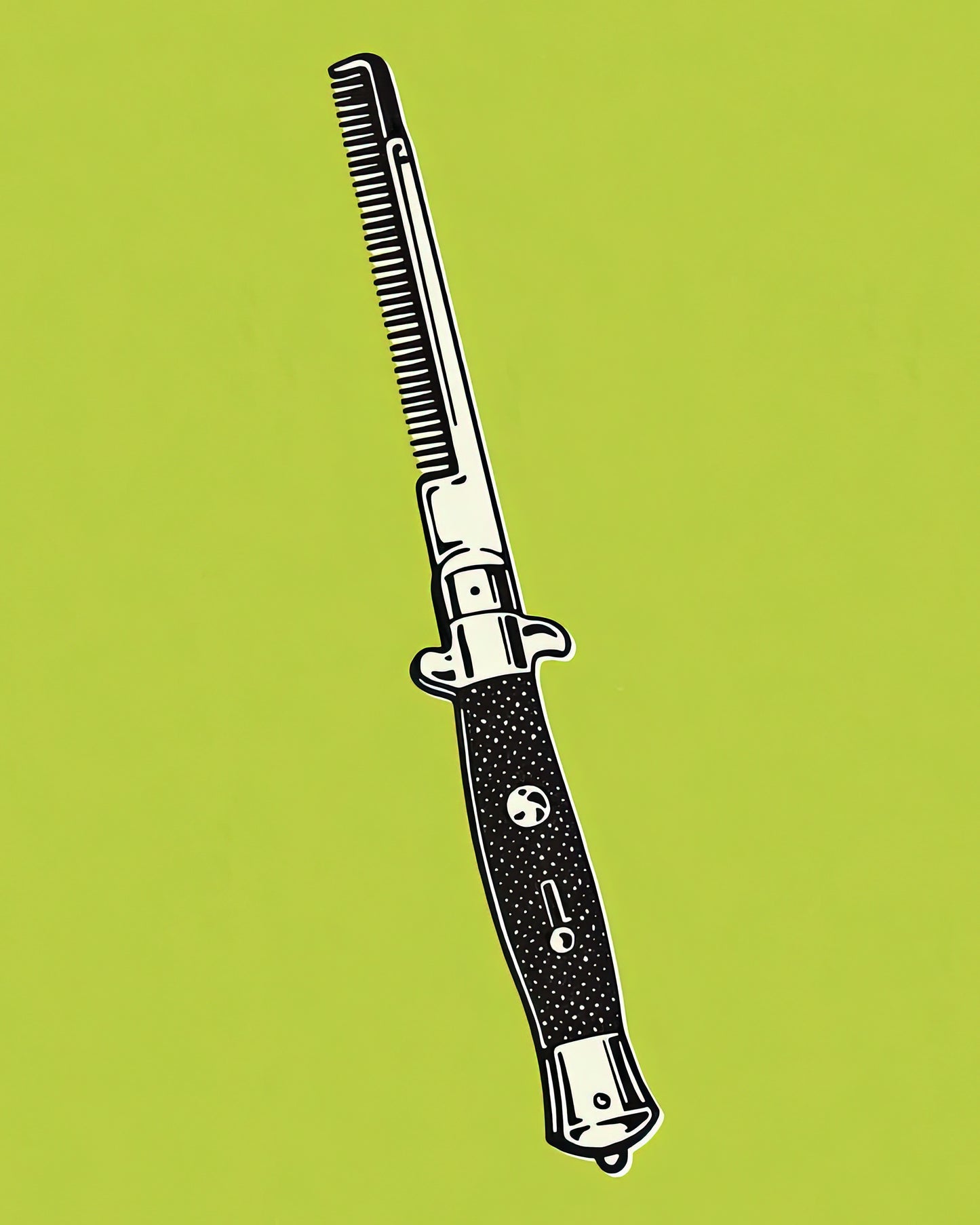 Switchblade Drawing Art Print | RedKalion
