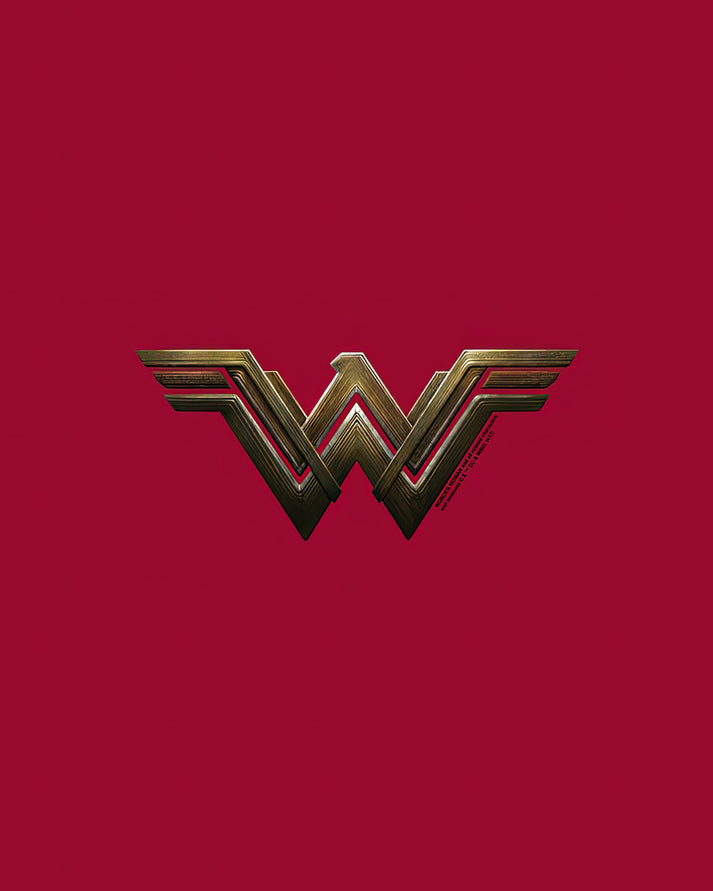 Wonder Woman Logo Art Print | Premium Museum-Quality Print | RedKalion