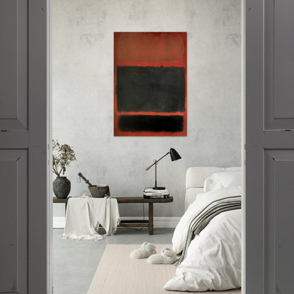 No.20 - 1957 - Mark Rothko Brushed Aluminum Print - 70x100 cm / 28x40 inches | Mark Rothko Aluminum Print | Mark Rothko Prints