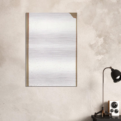 Convention - 2002 - Robert Ryman Brushed Aluminum Print - 70x100 cm / 28x40 inches | Robert Ryman Aluminum Print | Robert Ryman Prints