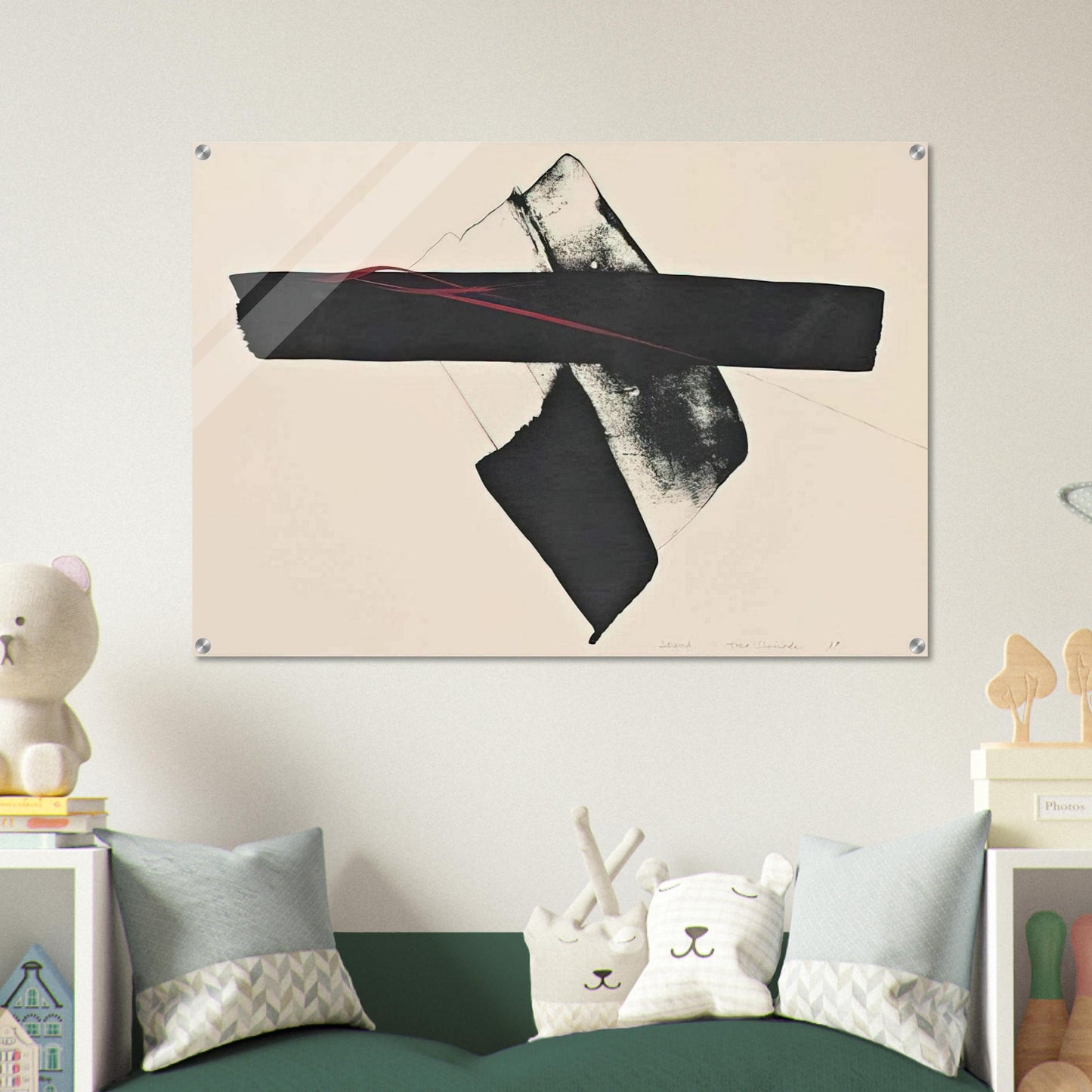 Sound - Abstract Expressionism - Toko Shinoda Acrylic Print - 70x100 cm / 28x40″ inches