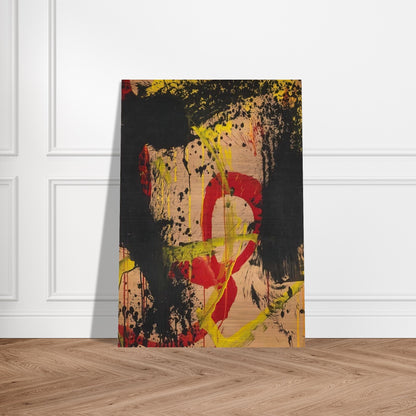 Untitled - 1962 - Norman Bluhm Brushed Aluminum Print - 70x100 cm / 28x40 inches | Norman Bluhm Aluminum Print | Norman Bluhm Prints