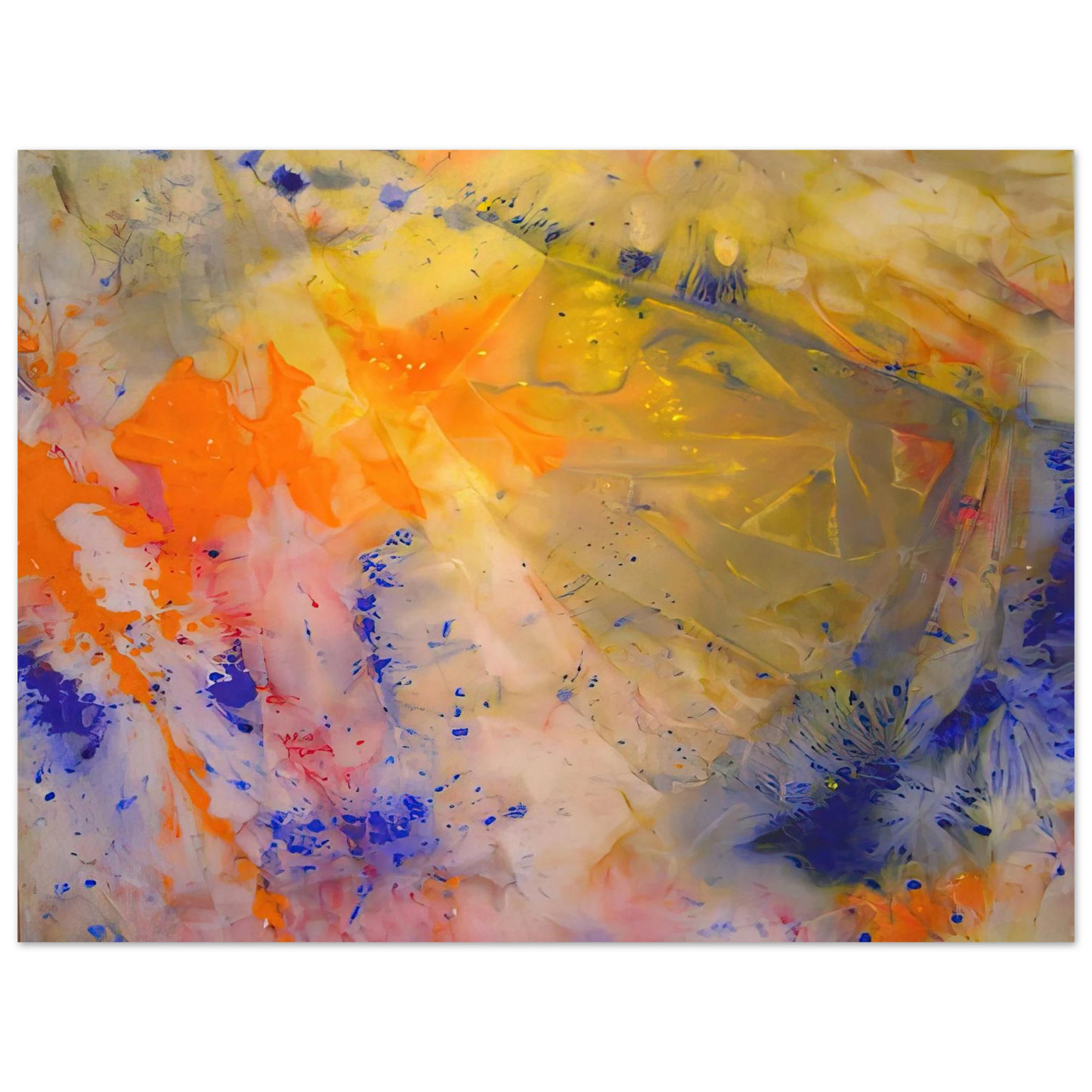 Sam Gilliam - A Spring Thaw  75x100 cm / 30x40inches Fine Art Poster
