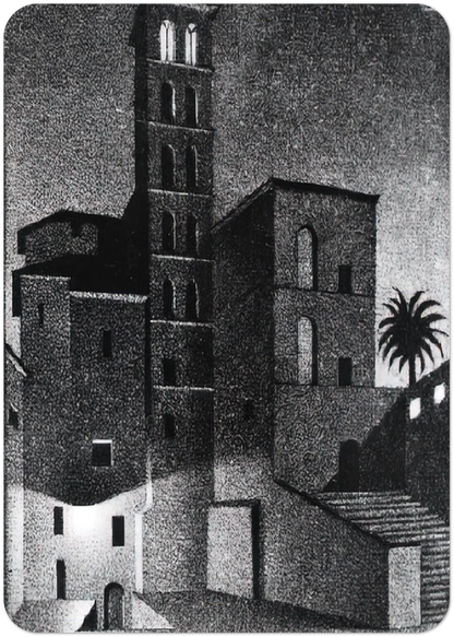 ESCHER (27) By MC Escher Pack of 10 Post Cards | MC Escher Post Cards | A6 (10.5 x 14.8 cm) - 4.1 x 5.8 inches