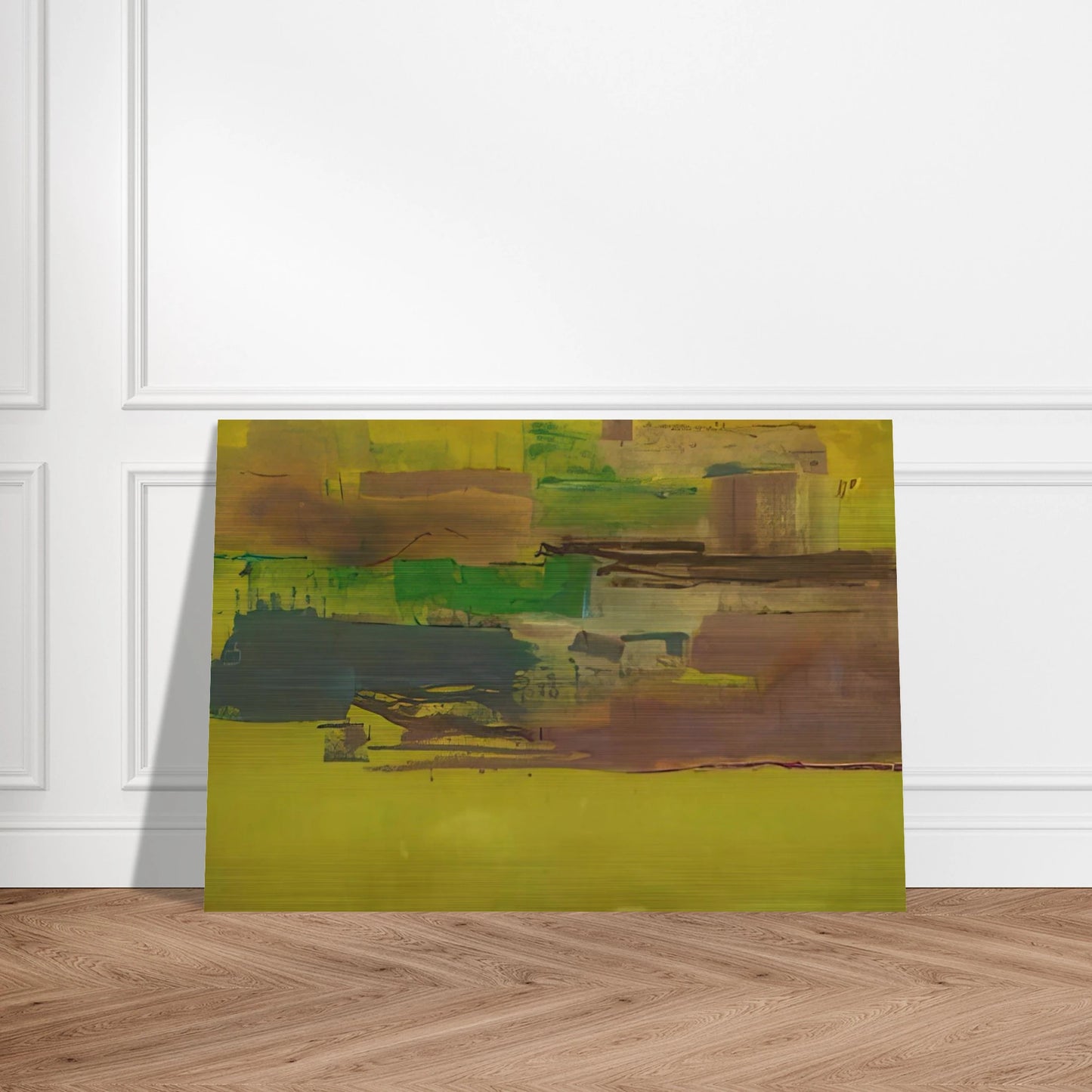 August Deep - 1978 - Helen Frankenthaler Brushed Aluminum Print - 70x100 cm / 28x40 inches | Helen Frankenthaler Aluminum Print | Helen Frankenthaler Prints
