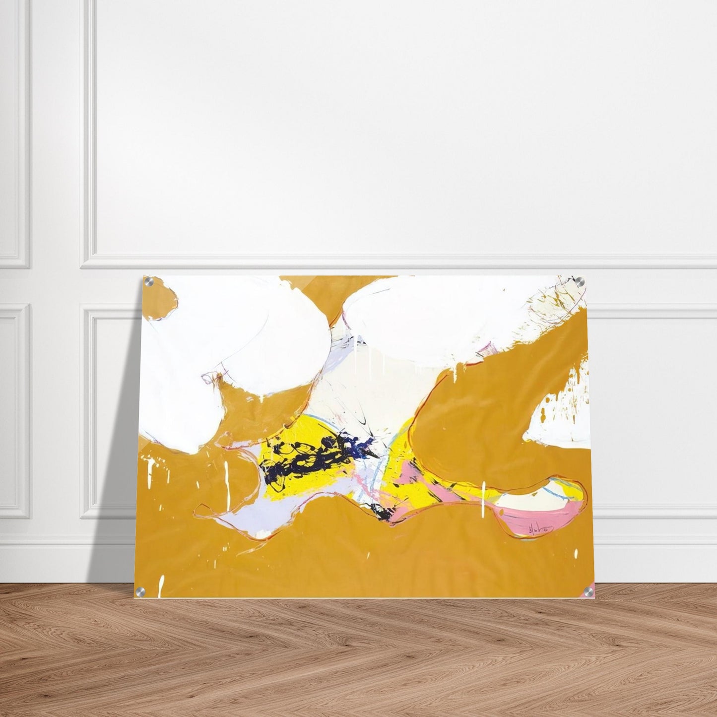 Round About - 1973 - Norman Bluhm Acrylic Print - 70x100 cm / 28x40″ inches