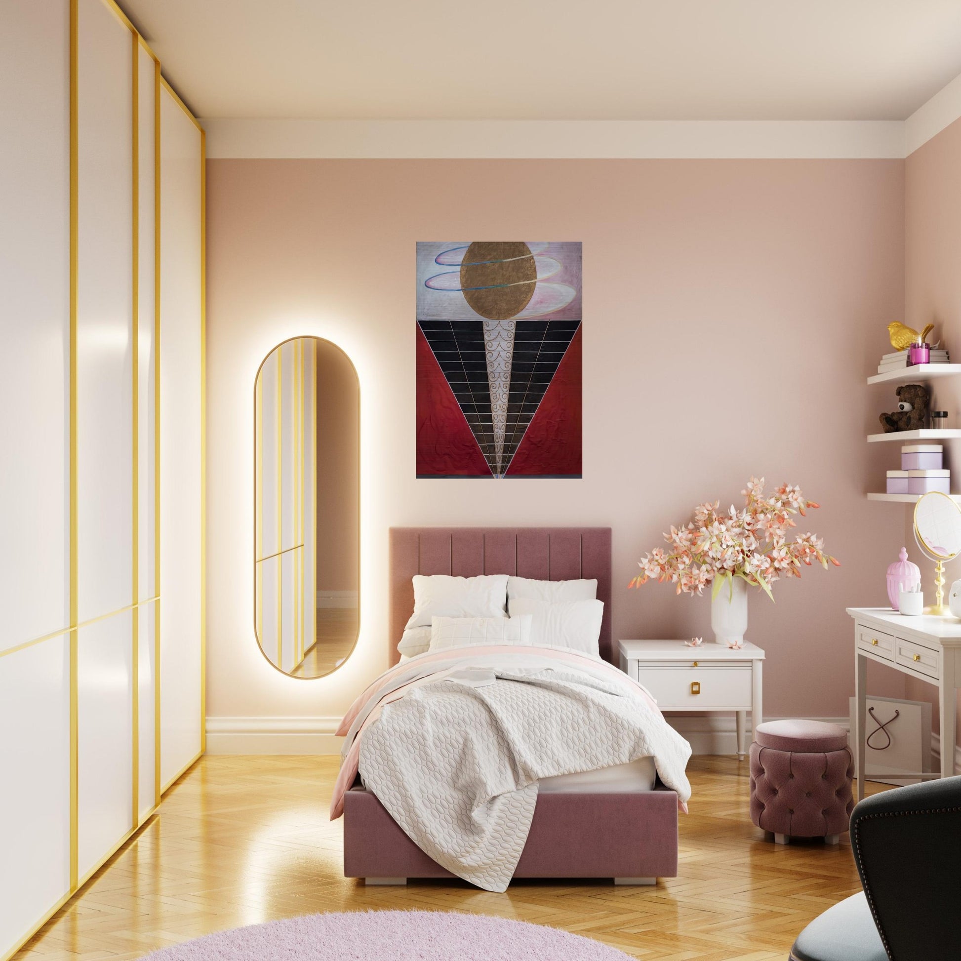 ALTARPIECE NO 2 1915 - Hilma af Klint Brushed Aluminum Print - 70x100 cm / 28x40 inches | Hilma af Klint Aluminum Print | Hilma af Klint Prints