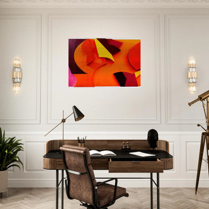 Abstract Composition - Jean Arp Brushed Aluminum Print - 70x100 cm / 28x40 inches | Jean Arp Aluminum Print | Jean Arp Prints