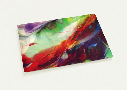 Phenomena Sun over the Hour Glass By Paul Jenkins Pack of 10 Post Cards | Paul Jenkins Post Cards | A6 (10.5 x 14.8 cm) - 4.1 x 5.8 inches