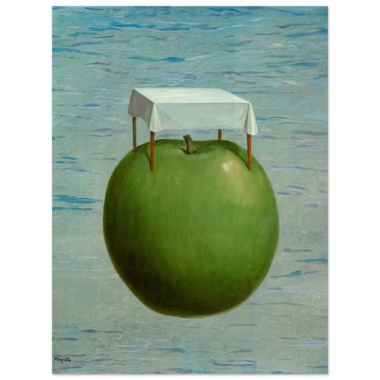 Rene Magritte - FINE REALITIES 1964  75x100 cm / 30x40inches Fine Art Poster