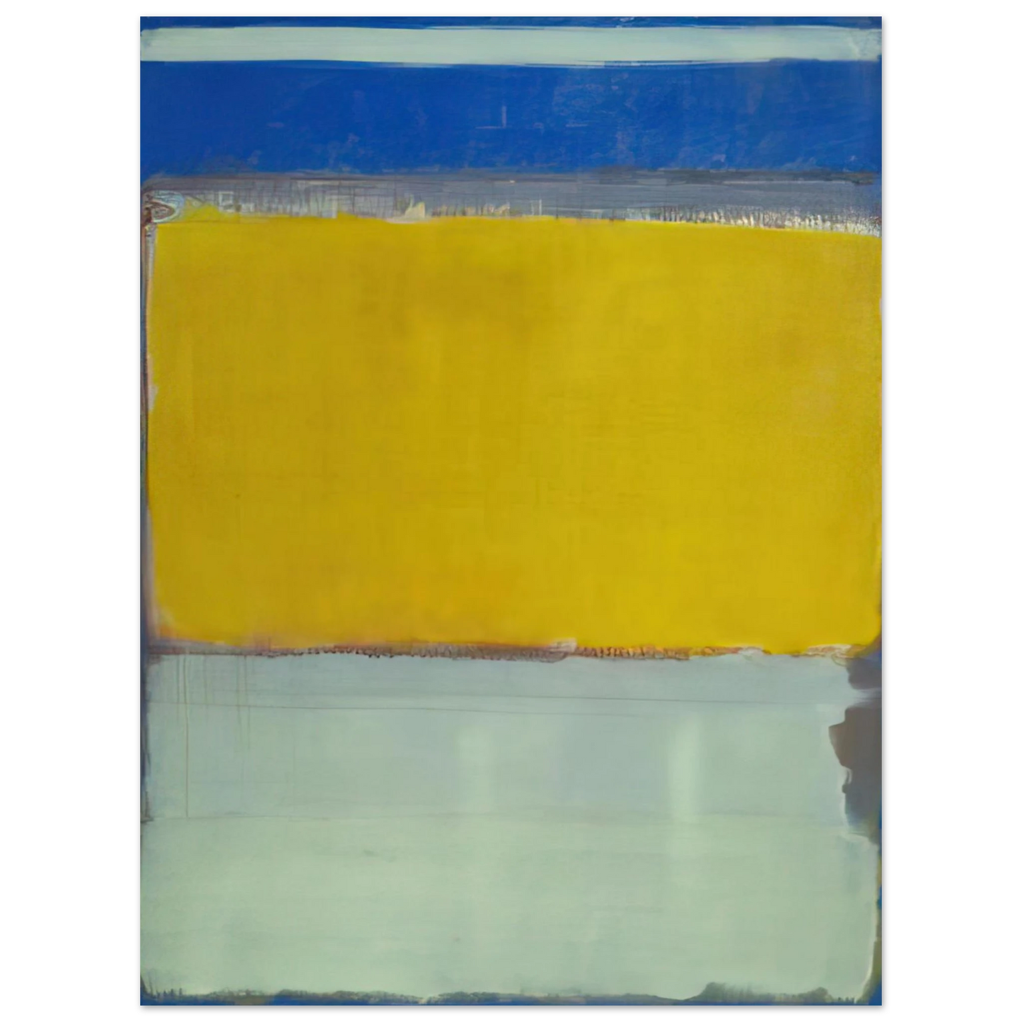 Mark Rothko - No.10 - 1950 Wall Art - 21x29.7 cm / 8x12" - Fine Art Poster-canvas - -