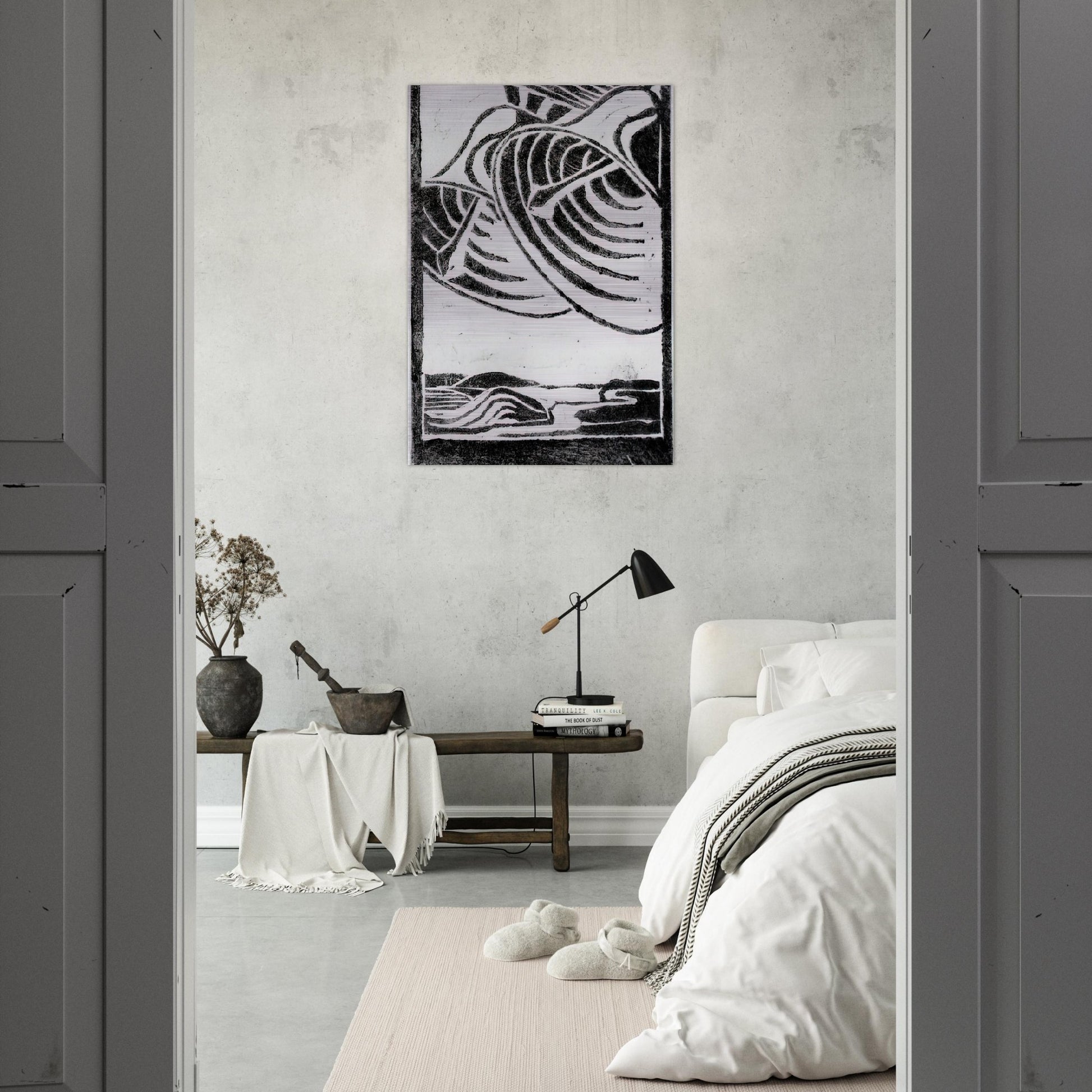 ESCHER (3) - MC Escher Brushed Aluminum Print - 70x100 cm / 28x40 inches | MC Escher Aluminum Print | MC Escher Prints