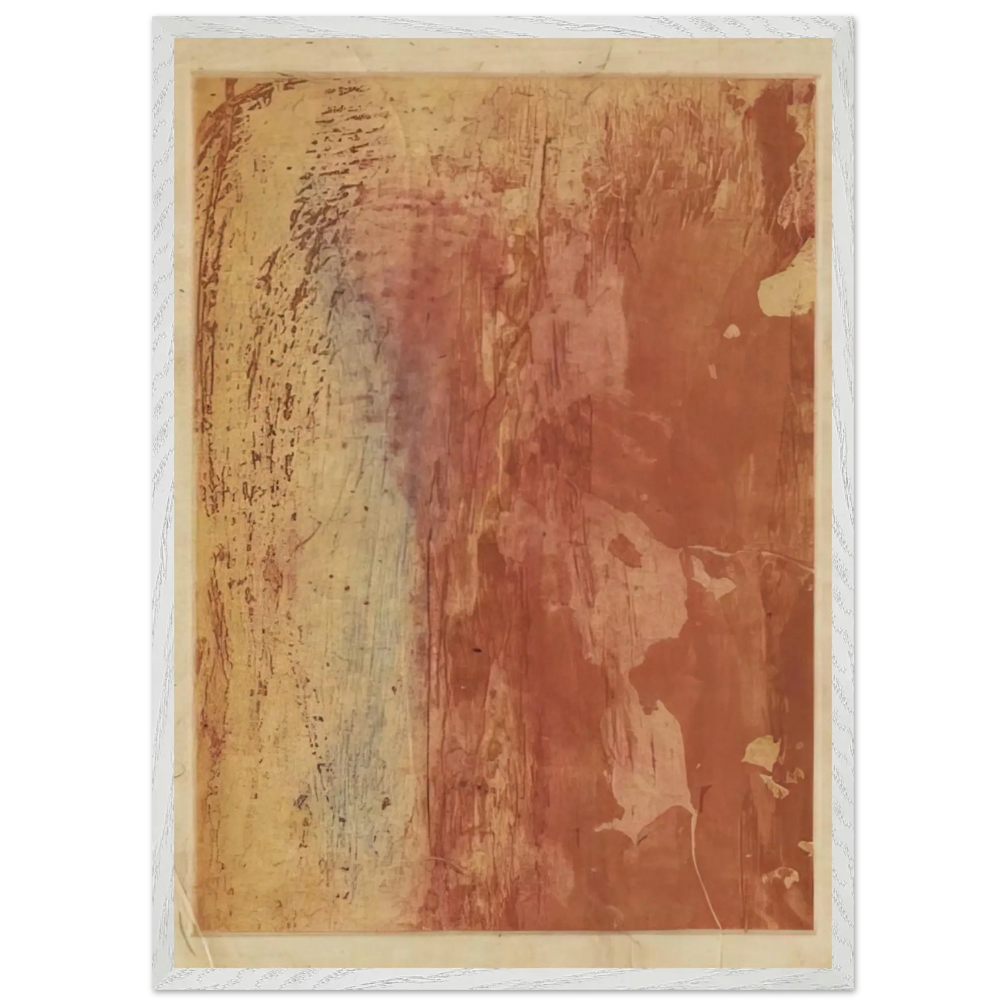 Helen Frankenthaler - Ganymede - 1978 Wall art - A2 (42 x 59.4  cm) - Premium Wooden Framed Poster With Fine Art Paper - Black frame