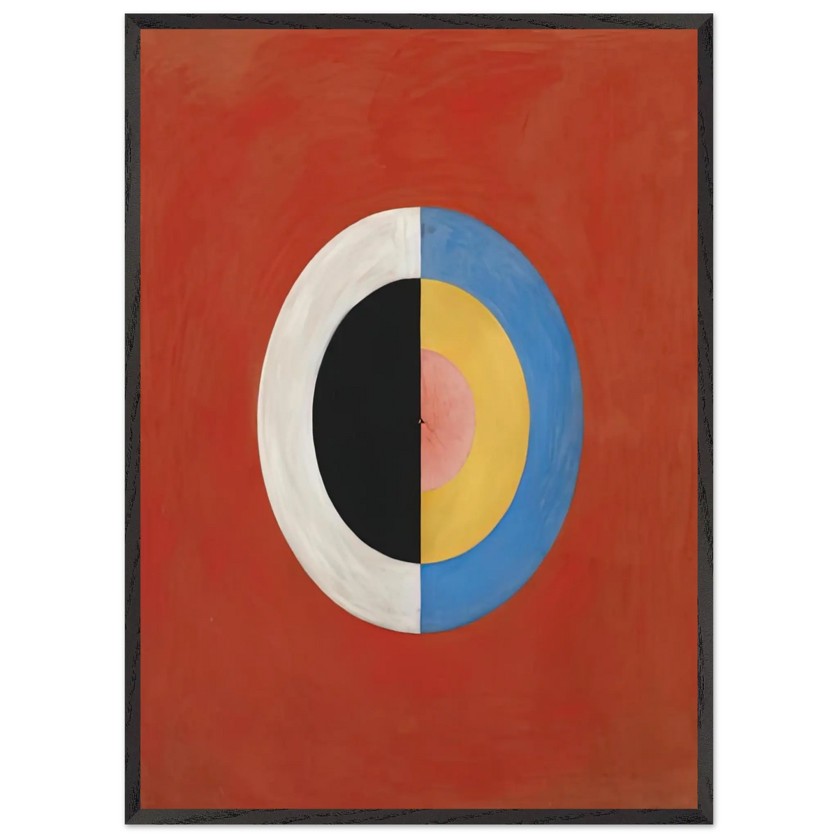 Hilma af Klint - THE SWAN NO 17 1915 0 Wall art - A3 (29.7 x 42  cm) - Fine Art Poster - -