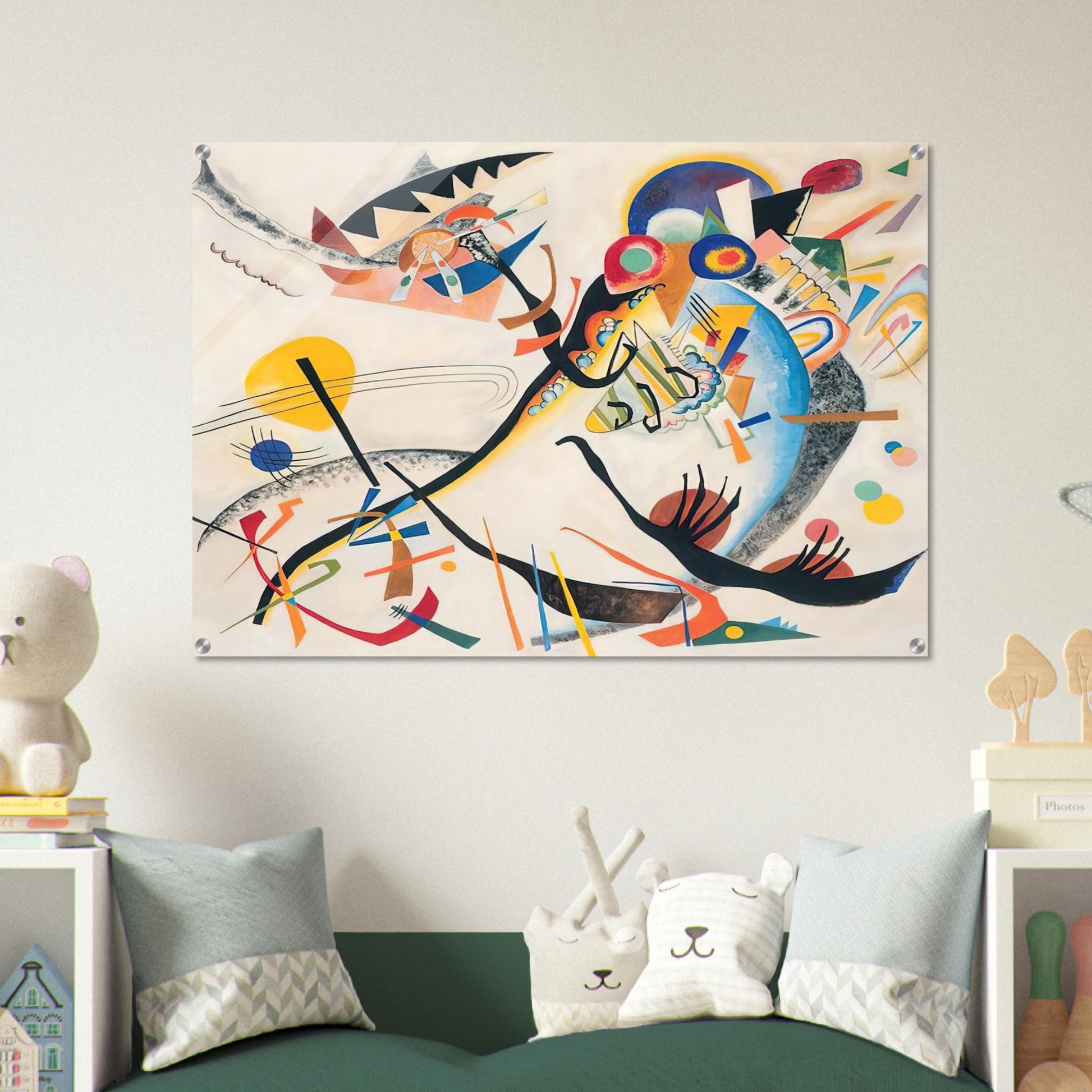 NOT_DETECTED_189361 - Wassily Kandinsky Acrylic Print - 70x100 cm / 28x40″ inches