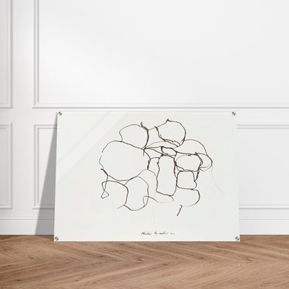 UNTITLED 5 - Philip Guston Acrylic Print - 70x100 cm / 28x40″ inches