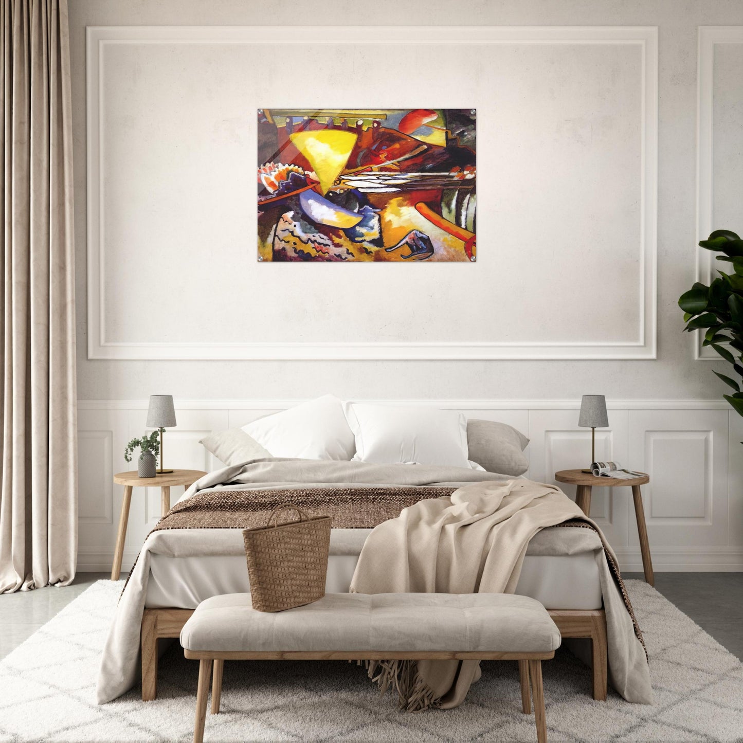 IMPROVISATION 11 1910 - Wassily Kandinsky Acrylic Print - 70x100 cm / 28x40″ inches