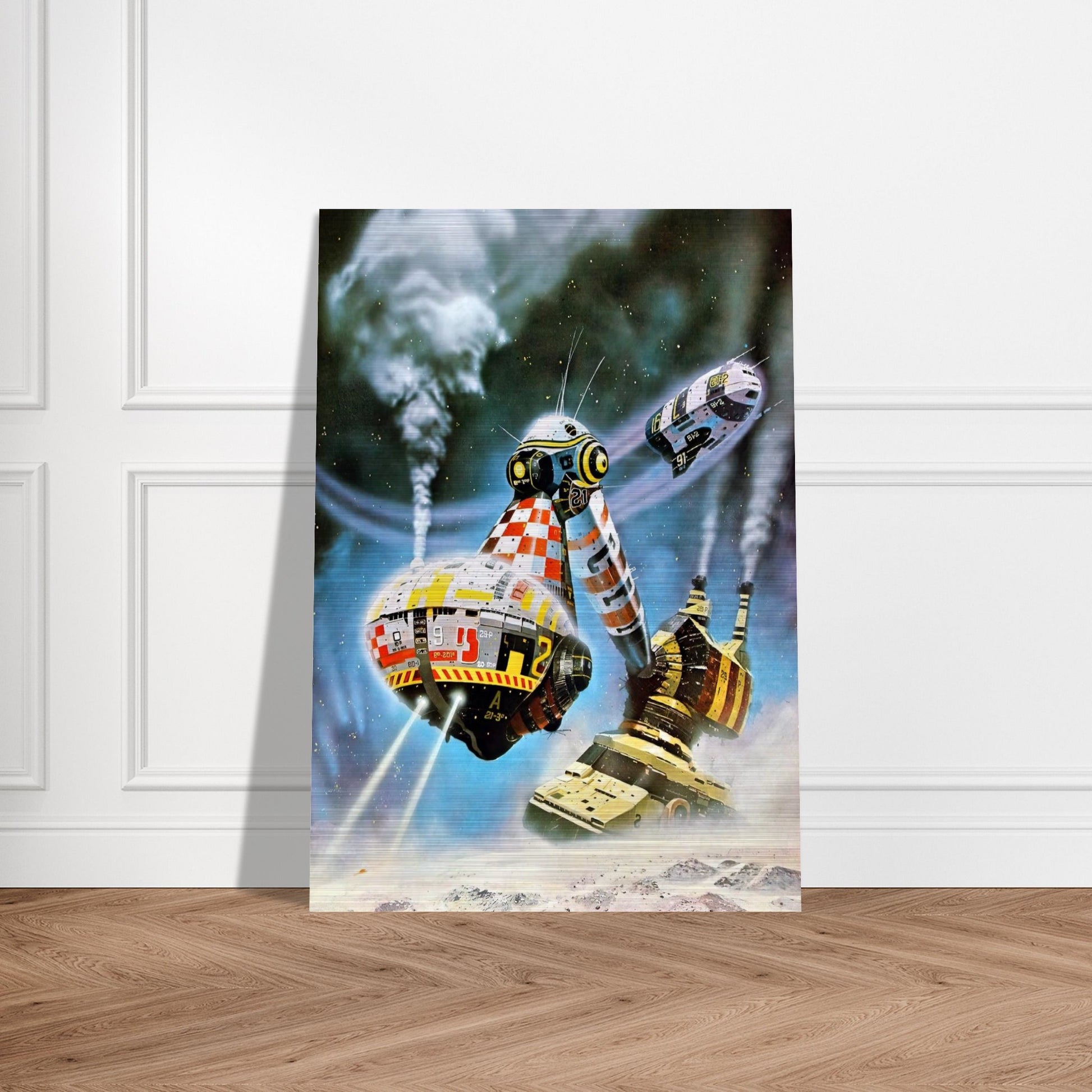 Chris Foss - Chris Foss Brushed Aluminum Print - 70x100 cm / 28x40 inches | Chris Foss Aluminum Print | Chris Foss Prints