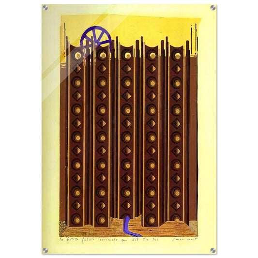The Small Fistule That Says Tic Tac - Max Ernst Acrylic Print - 70x100 cm / 28x40″ inches
