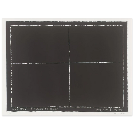 Bob Law - A Cross to Bare - 2000  75x100 cm / 30x40inches Fine Art Poster